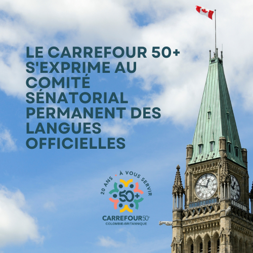 Le Carrefour 50+ Colombie-Britannique plaide pour des services en français