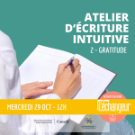 Atelier d'écriture intuitive